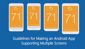 How To Make An Android App Supporting Multiple Screen Sizes