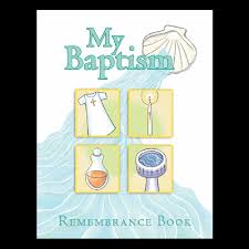 my baptism remembrance book pauline
