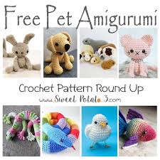 free pet amigurumi crochet pattern