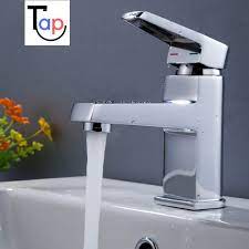 fitting a bathroom basin tap the tap