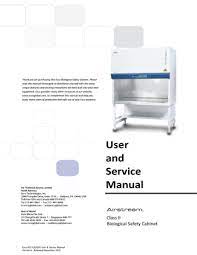 user and service manual manualzz