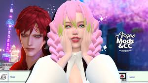 anime cc and mods for the sims 4