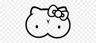 マイメロディ) is hello kitty's best friend. Hellotitty Black Hello Kitty Coloring Pages Free Transparent Png Clipart Images Download