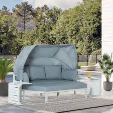 patio lounge bed furniture set