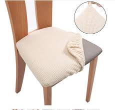 2pcs Spandex Jacquard Dining Chair