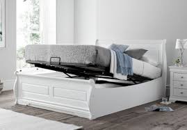 white ottoman beds single double