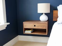 Floating Nightstand With Drawer In