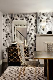 Apply feather black gold feather theme, and enjoy thousands of free themes and wallpapers! Florence Broadhurst Peacock Feathers Wallpaper Hollywood Regency Dining Room Dhd Nyc