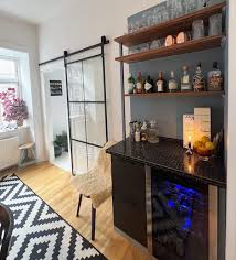 how to build a home bar on a budget