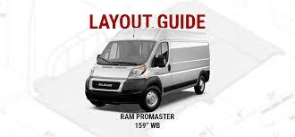 ram promaster 159 wb interior cargo