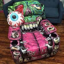 Search the world's information, including webpages, images, videos and more. Home Accessories Zombie Tasche Stuhl Verfault Junge Zusatzliche Wohnaccessoire Rosa Zombie Sofa Horror Hal Goth Home Decor Horror Decor Gothic Home Decor