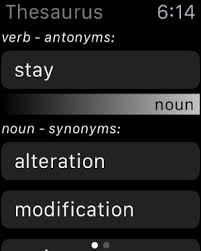 thesaurus app on the app