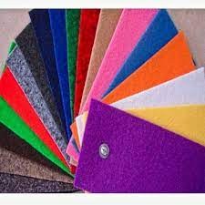 non woven carpet size dimension