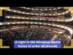 a night in the winspear opera house in