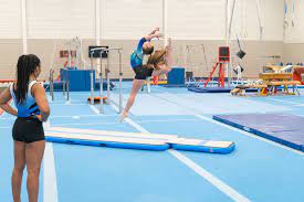 the airboard home gymnastics with an