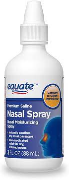 Normal saline for irrigation is used for flushing wounds and skin abrasions, because it does not burn or sting when applied. Amazon Com Equate Saline Nasal Spray 3 Oz Health Personal Care