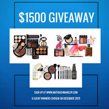 1500 december beauty giveaway for my