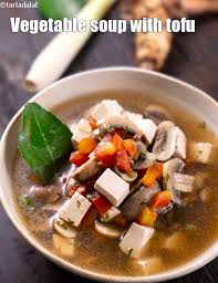 vegetable soup with tofu recipe