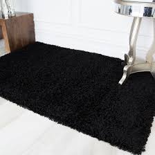 dark black soft gy rug