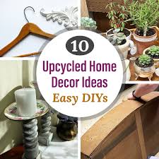 10 upcycled home decor ideas craftidly