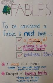 Image Result For Fable Anchor Charts Reading Charts 3rd