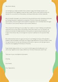 a fundraising event letter template