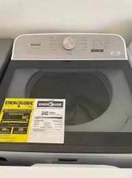 New Maytag Glass Top Washer With Petpro