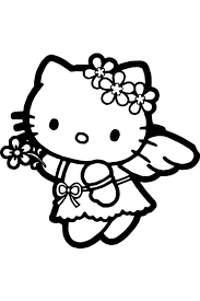100+ Hello Kitty Coloring Pages For Kids