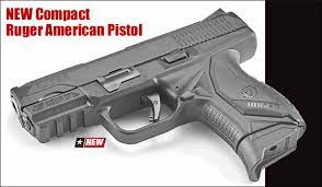 new compact ruger american pistol in