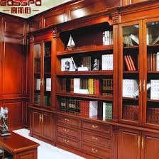 12 Inch Wide Glass Door Bookcase With