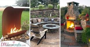outdoor fireplace ideas 20 backyard