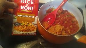 spanish rice a roni you
