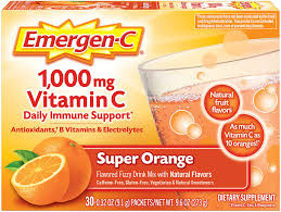 Everything needs to know before buying a vitamin c supplement. Amazon Com Emergen C 1000mg Vitamin C Powder With Antioxidants B Vitamins And Electrolytes Vitamin C Supplements For Immune Support Caffeine Free Fizzy Drink Mix Super Orange Flavor 30 Count Health Personal