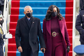 What was in the tiffany box that melania trump gave michelle obama at trump's inauguration and why it made obama grimace. Michelle Obama S Outfit Of The Week And Year At The Inauguration Of Joe Biden And Intro For January 22 2021
