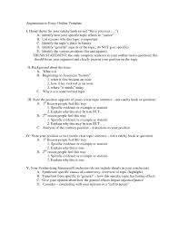 argumentative research paper outline essay writing template full size of argumentative research paper outline template pdf how to write sample mla euthanasia