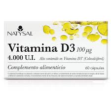 La vitamina d es fundamental para el correcto desarrollo de los huesos y de los dientes. Vitamina D3 4000 U I 60 Capsulas