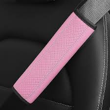 Car Pu Leather Safety Belt Shoulder