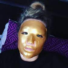 review 24k gold collagen masks