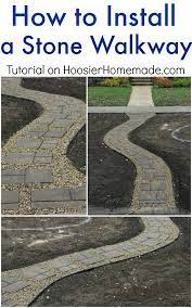 How To Install A Stone Walkway