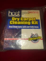 host dry carpet cleaning kit 2 5