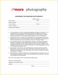 Download Wedding Photography Contract Template Marketing Business
