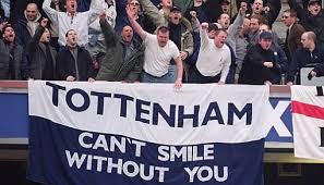 Image result for tottenham fans seated and sad