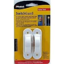 Light Switch Guard Lock Universal Fit 2 White Child Safety Guard New Ebay