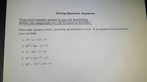 solve each equation below providing