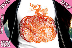 You get the picture ???? Zentangle Pumpkin Graphic By Littlekikishop Creative Fabrica