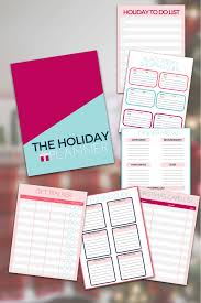 Printable Holiday Planner Organize Your Holiday Planning