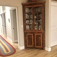 Double Door Corner Cabinet