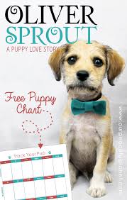 Oliver Sprout Free Potty Training Puppy Chart