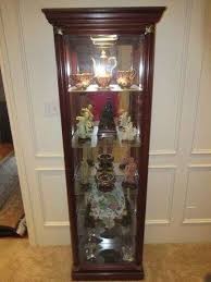 Curio Cabinet With Glass Doors