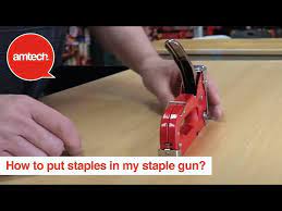 put staples in my amtech staple gun